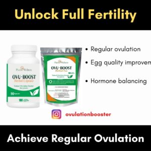 Ovu-Boost herb for boosting ovulation